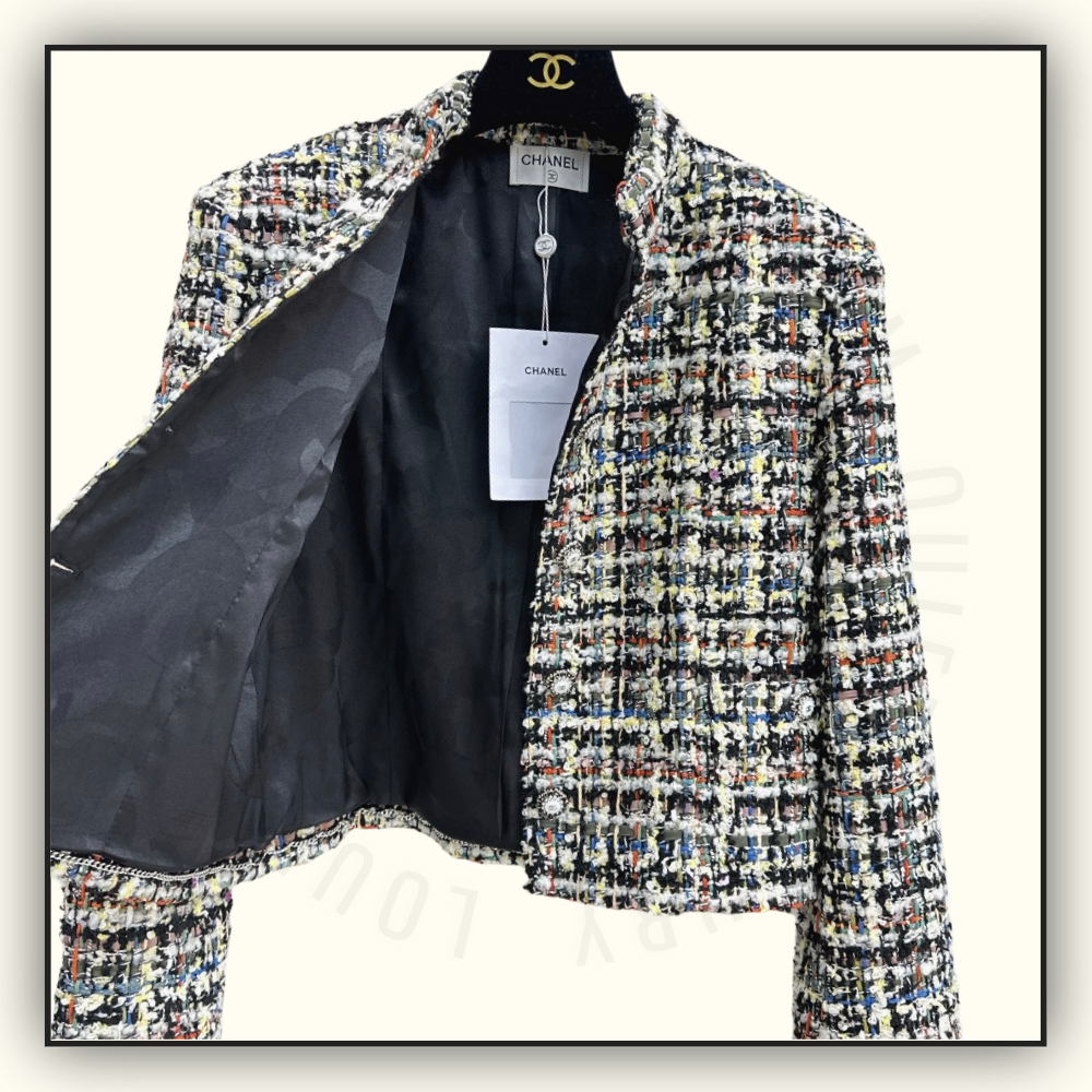 TWEED JACKET & MINI SKIRT