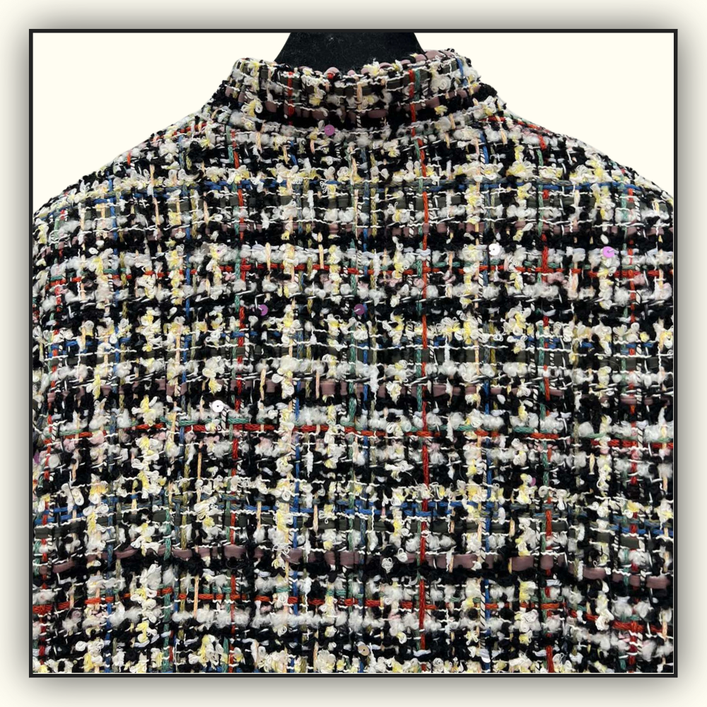 TWEED JACKET & MINI SKIRT