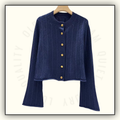 WOOL KNIT CARDIGAN