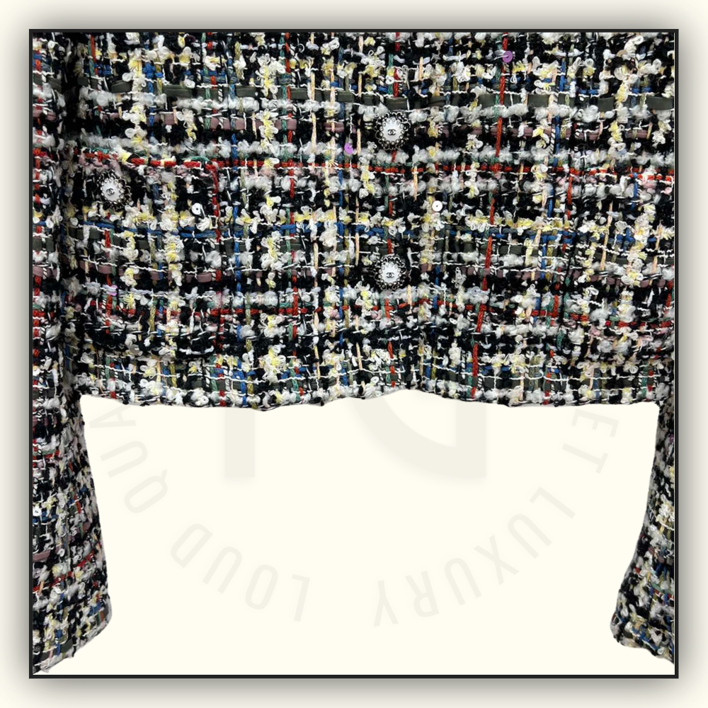 TWEED JACKET & MINI SKIRT