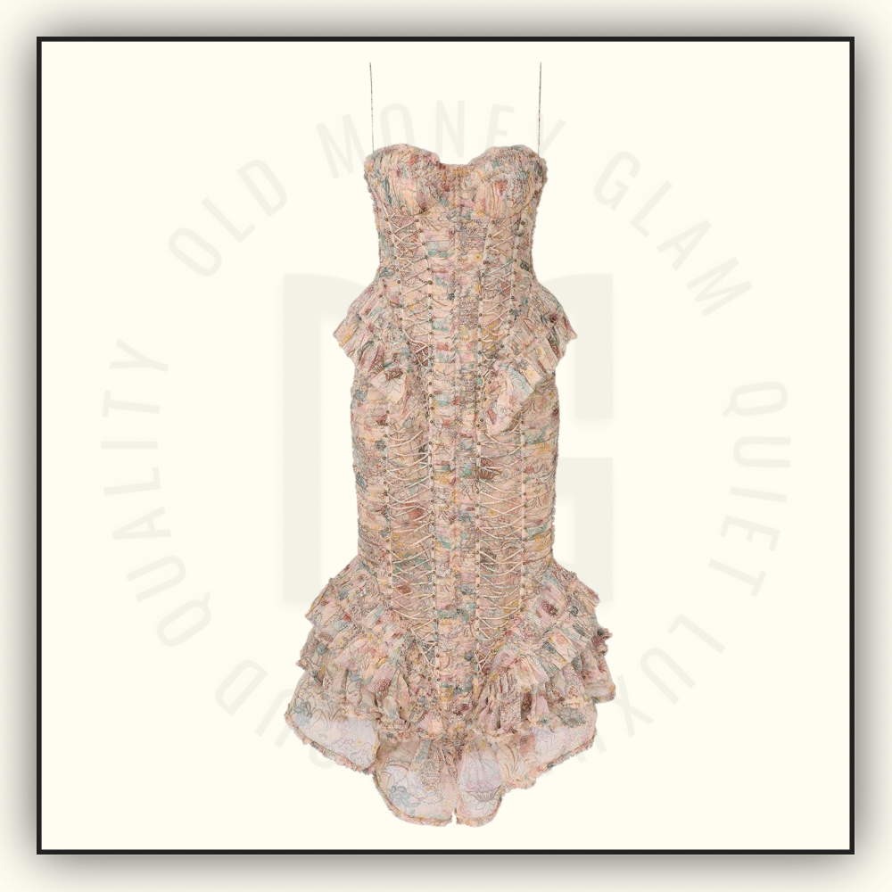 REBELLION FRAYED MIDI DRESS