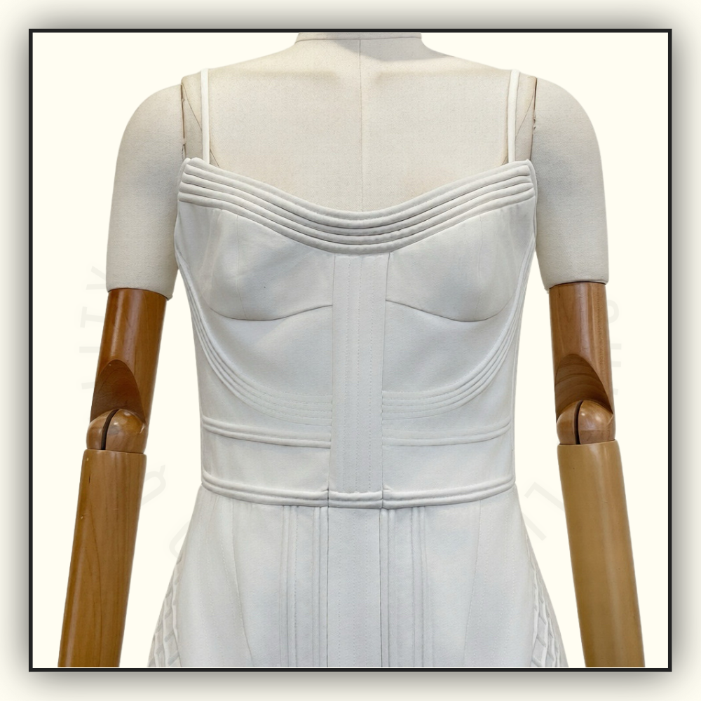 REBELLION CORDED CORSET DRESS