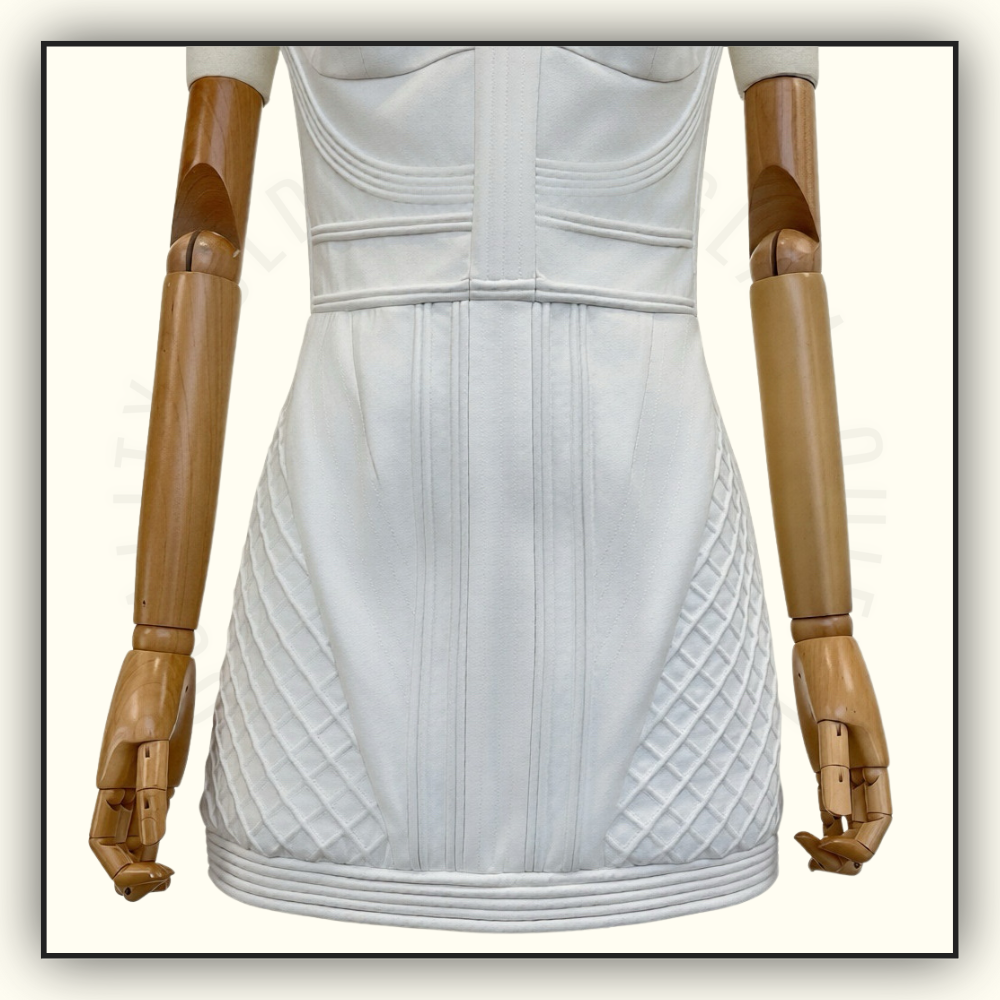 REBELLION CORDED CORSET DRESS