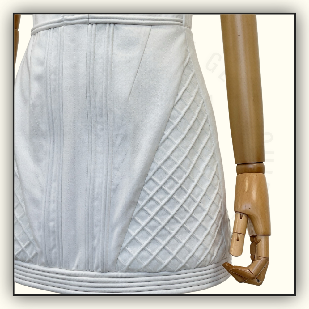 REBELLION CORDED CORSET DRESS