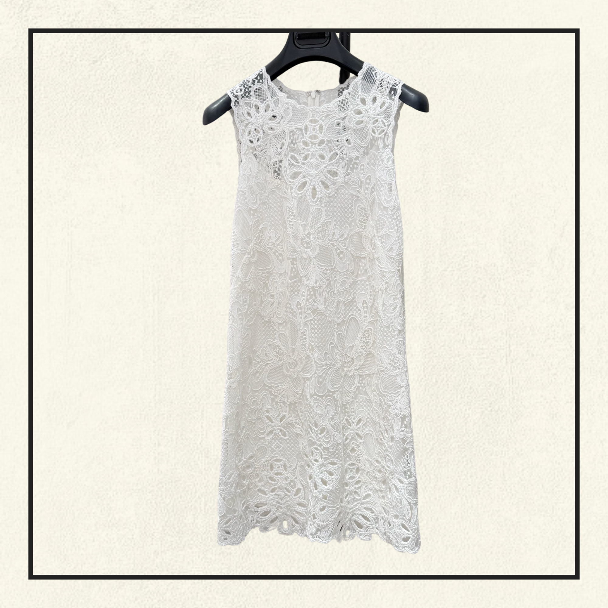 FLORAL LACE MINI DRESS