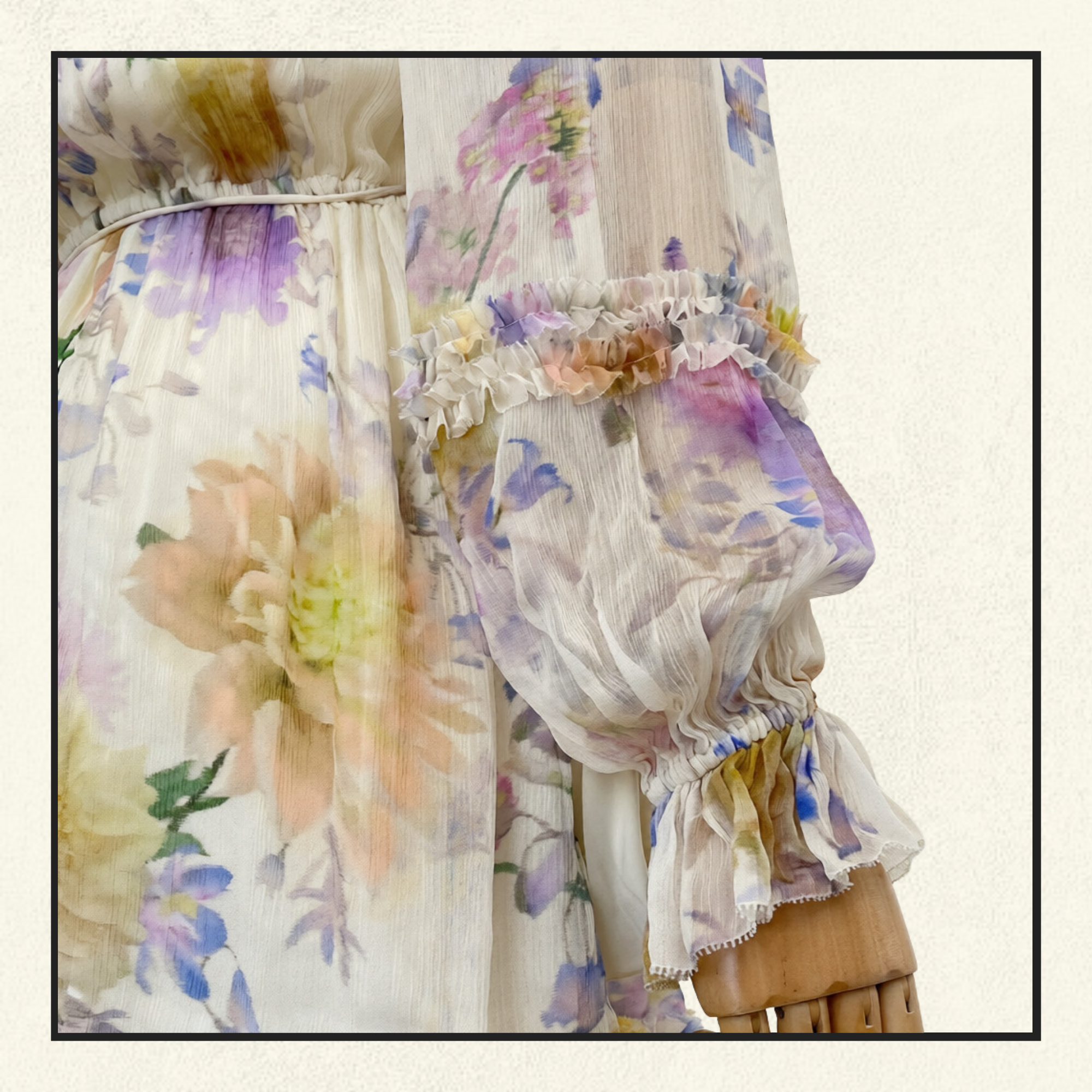 LUNA RUFFLE PLAYSUIT