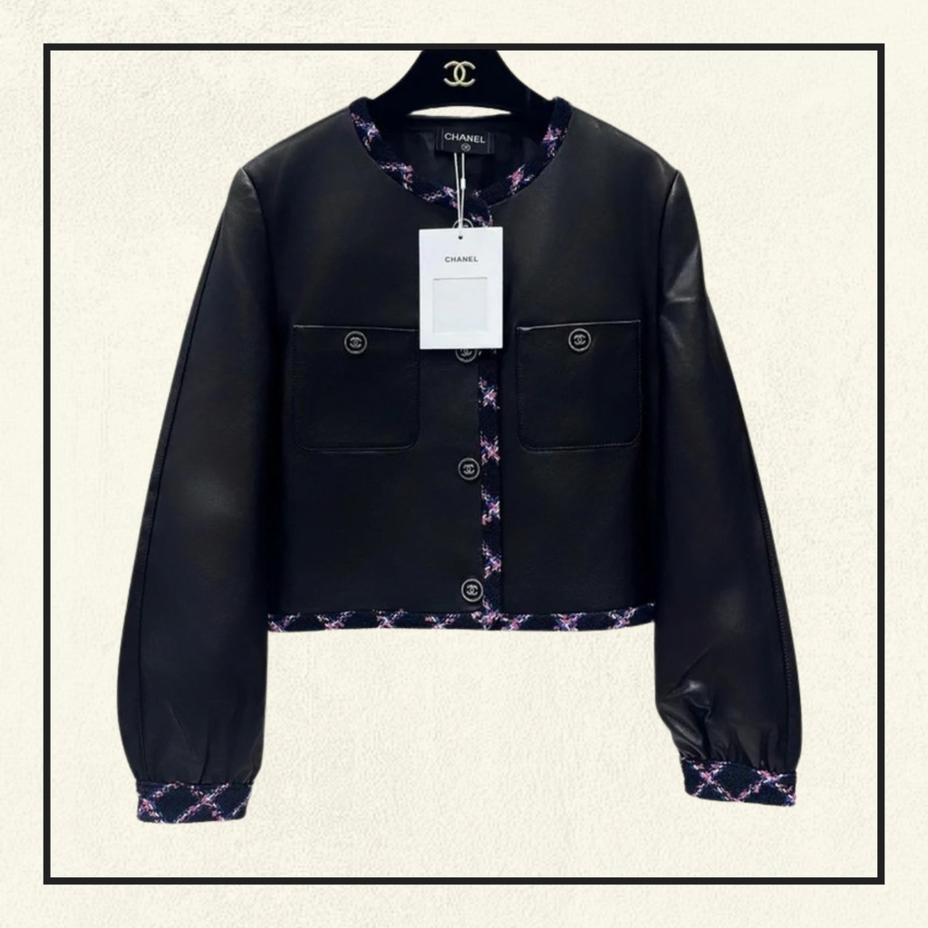 SHEEPSKIN CROPPED JACKET