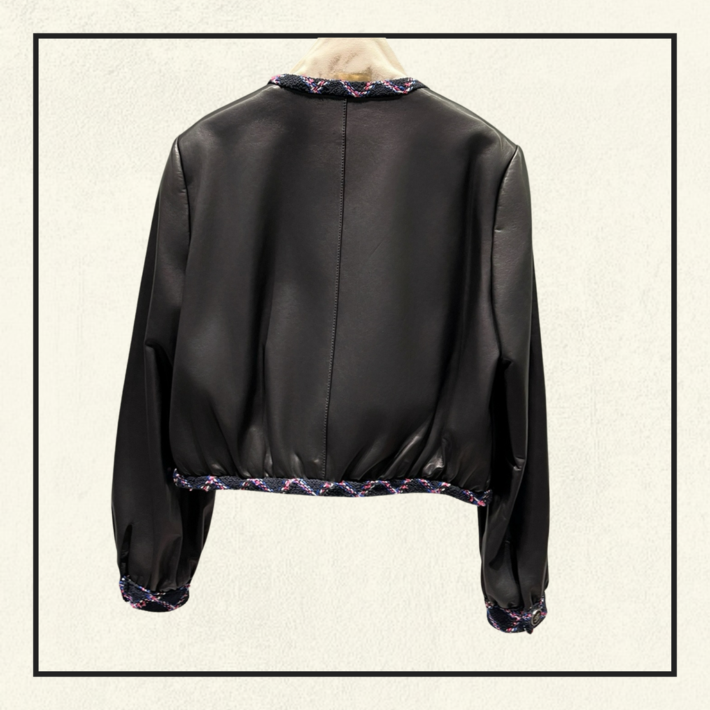 SHEEPSKIN CROPPED JACKET