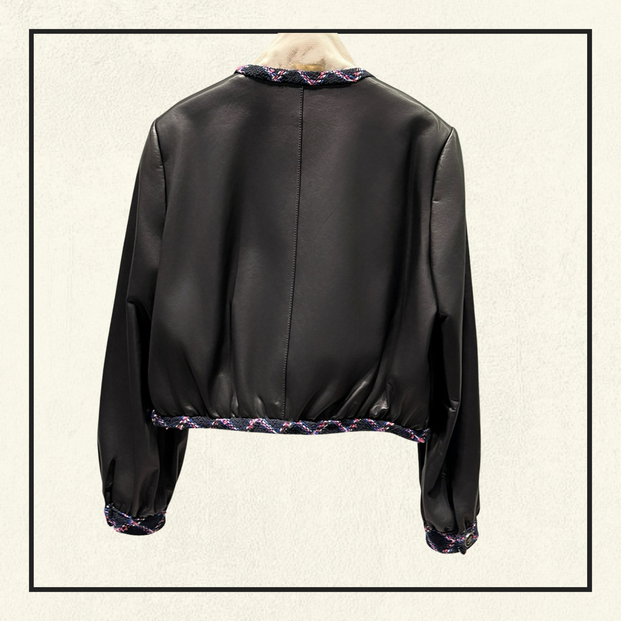 SHEEPSKIN CROPPED JACKET