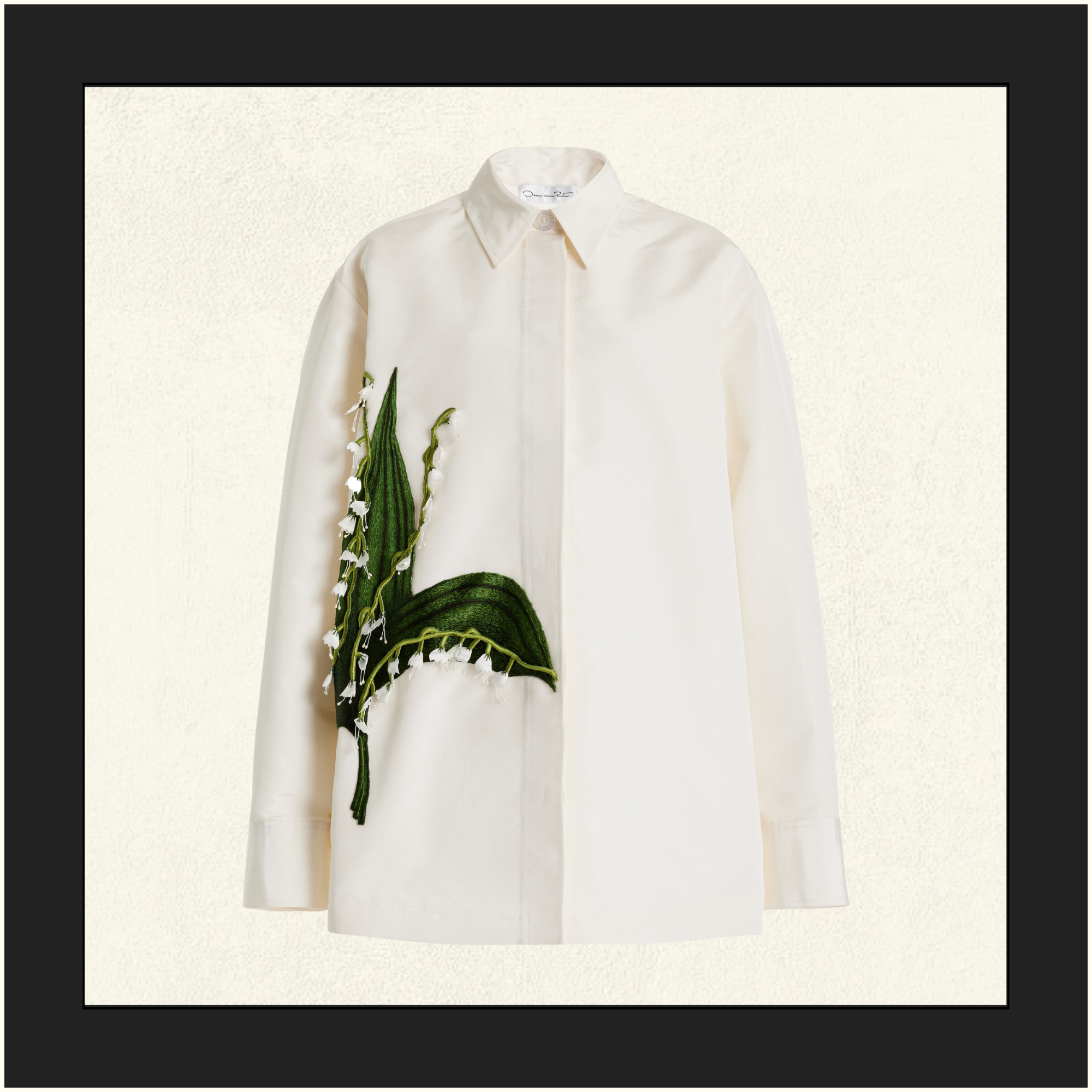 EMBROIDERED SILK JACKET