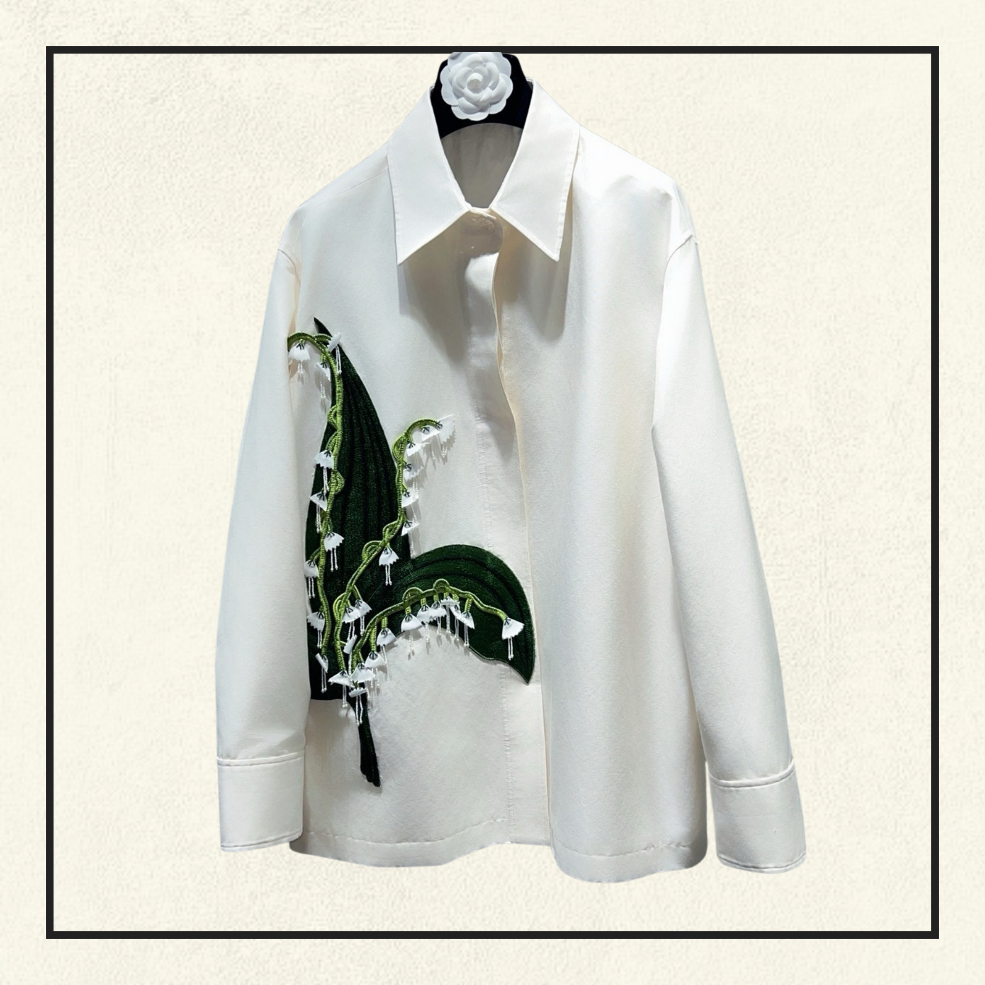 EMBROIDERED SILK JACKET