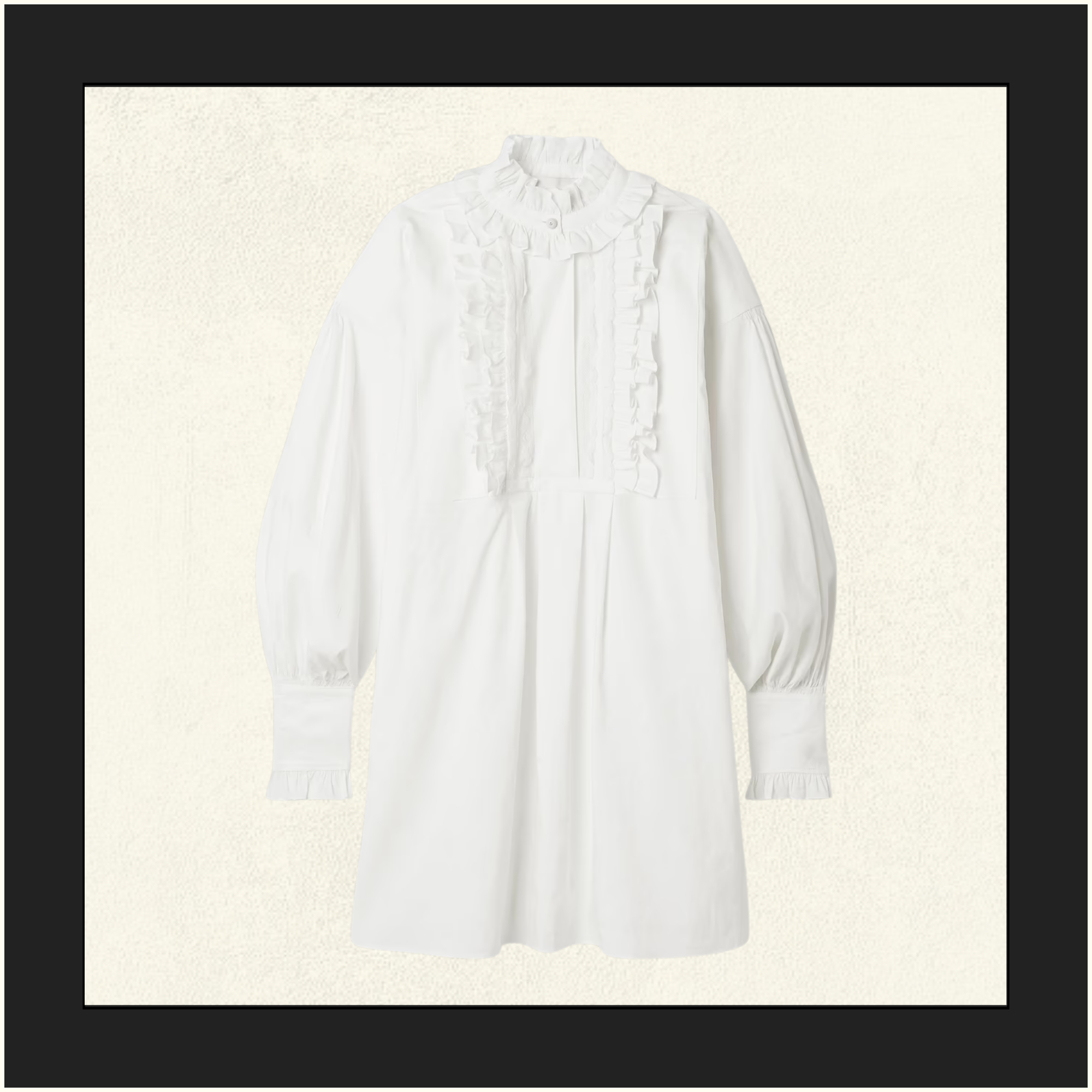 RUFFLED DETAIL DRESS