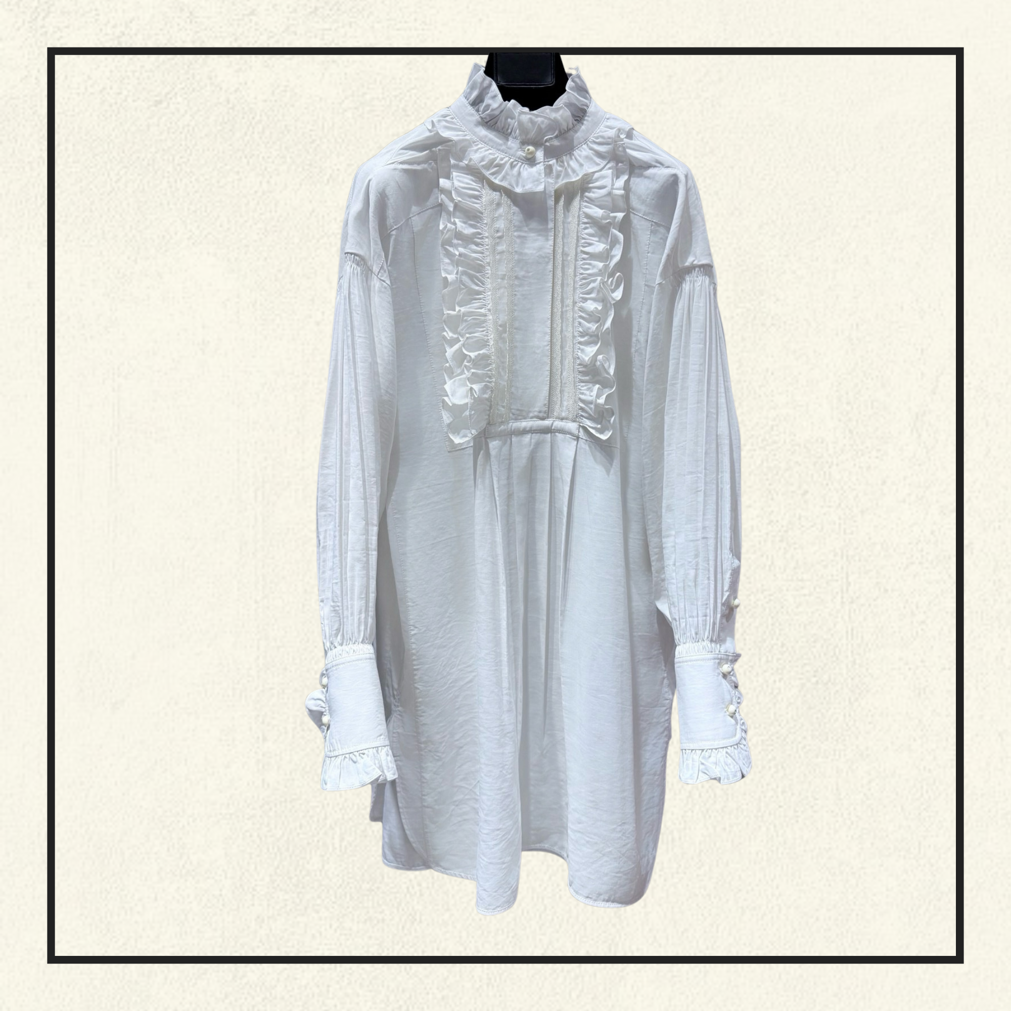 RUFFLED DETAIL DRESS