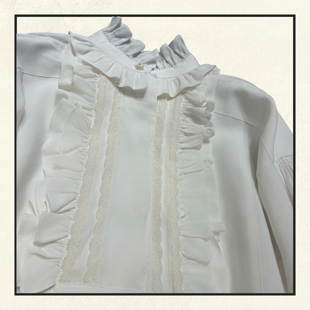 RUFFLED DETAIL DRESS