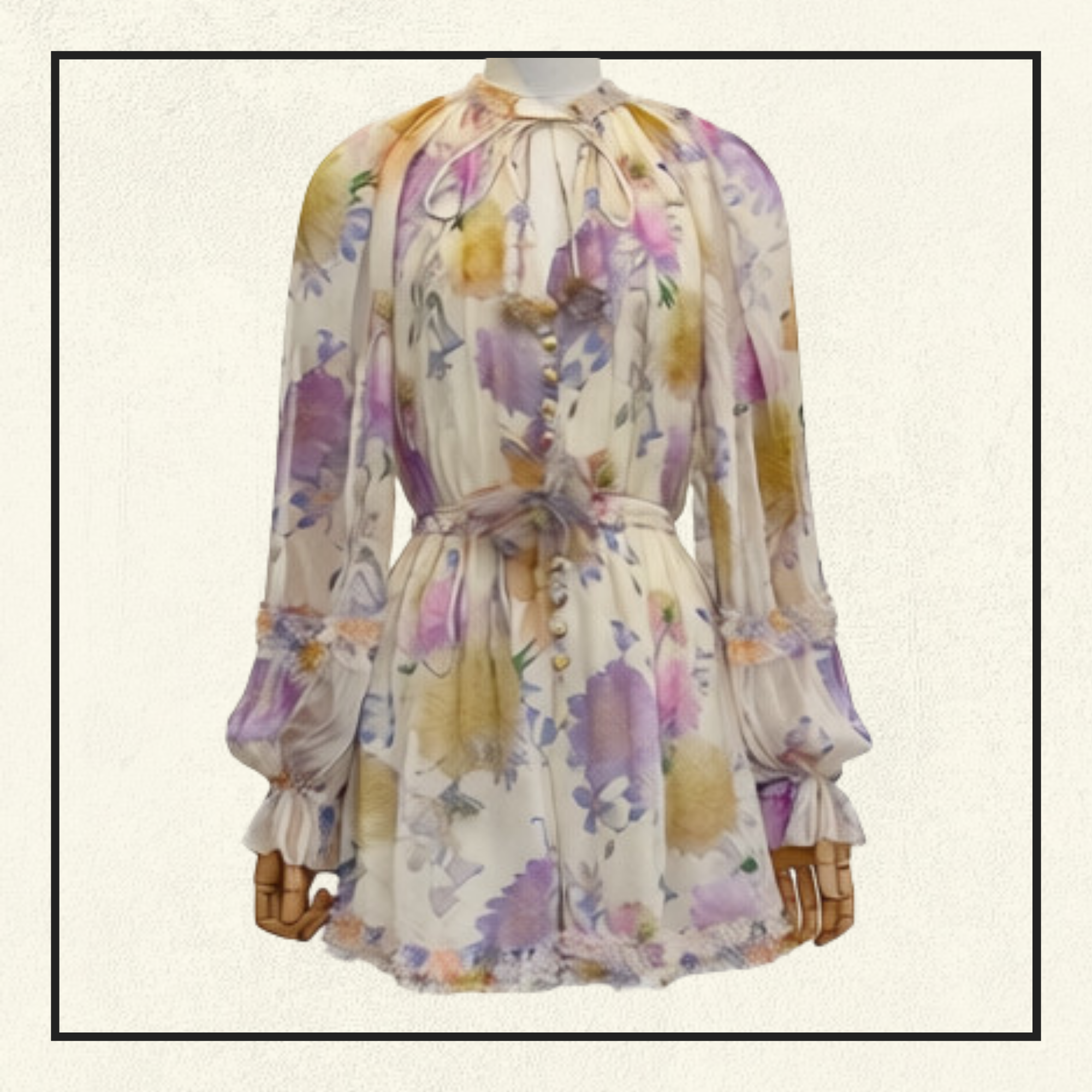 LUNA RUFFLE PLAYSUIT