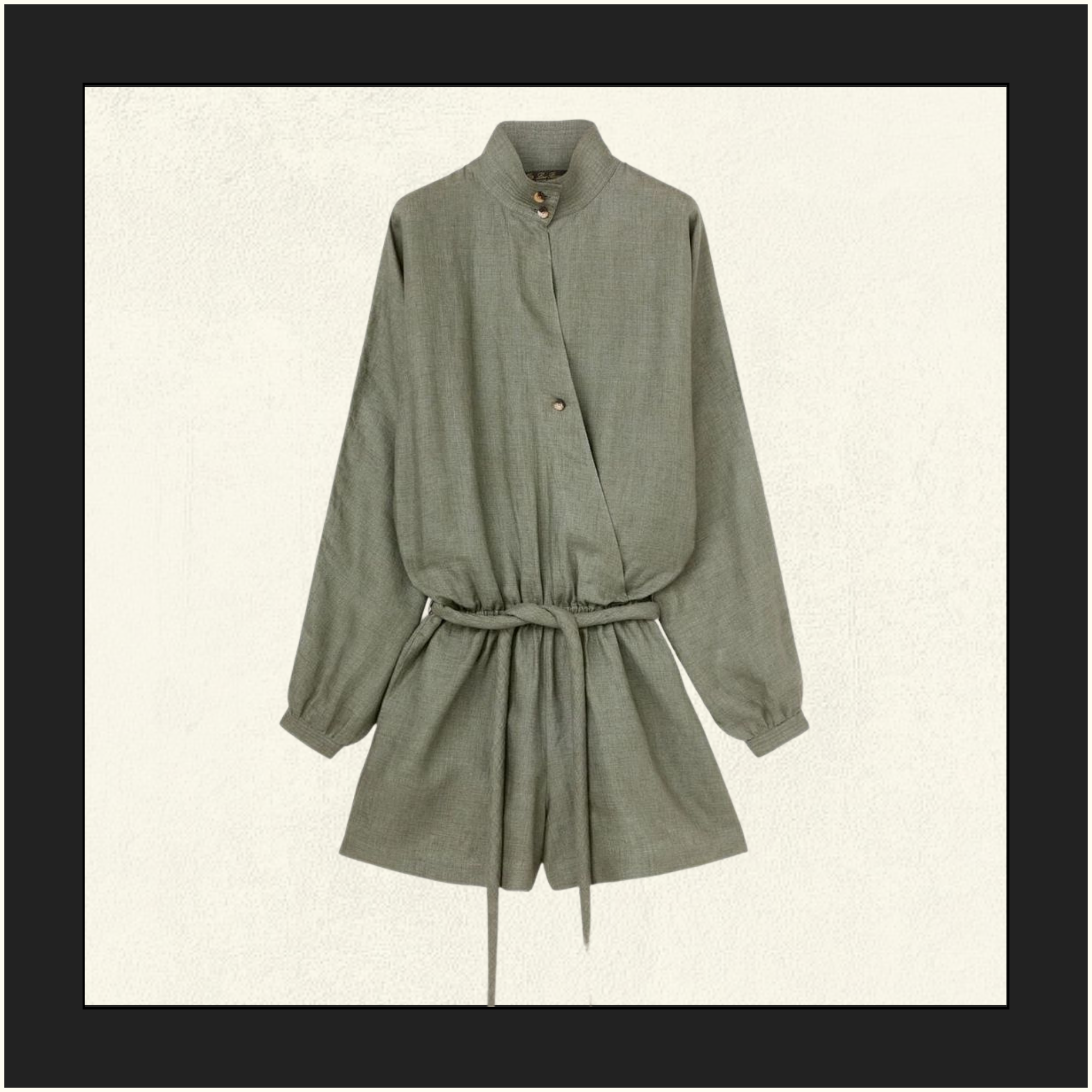 LINEN PLAYSUIT