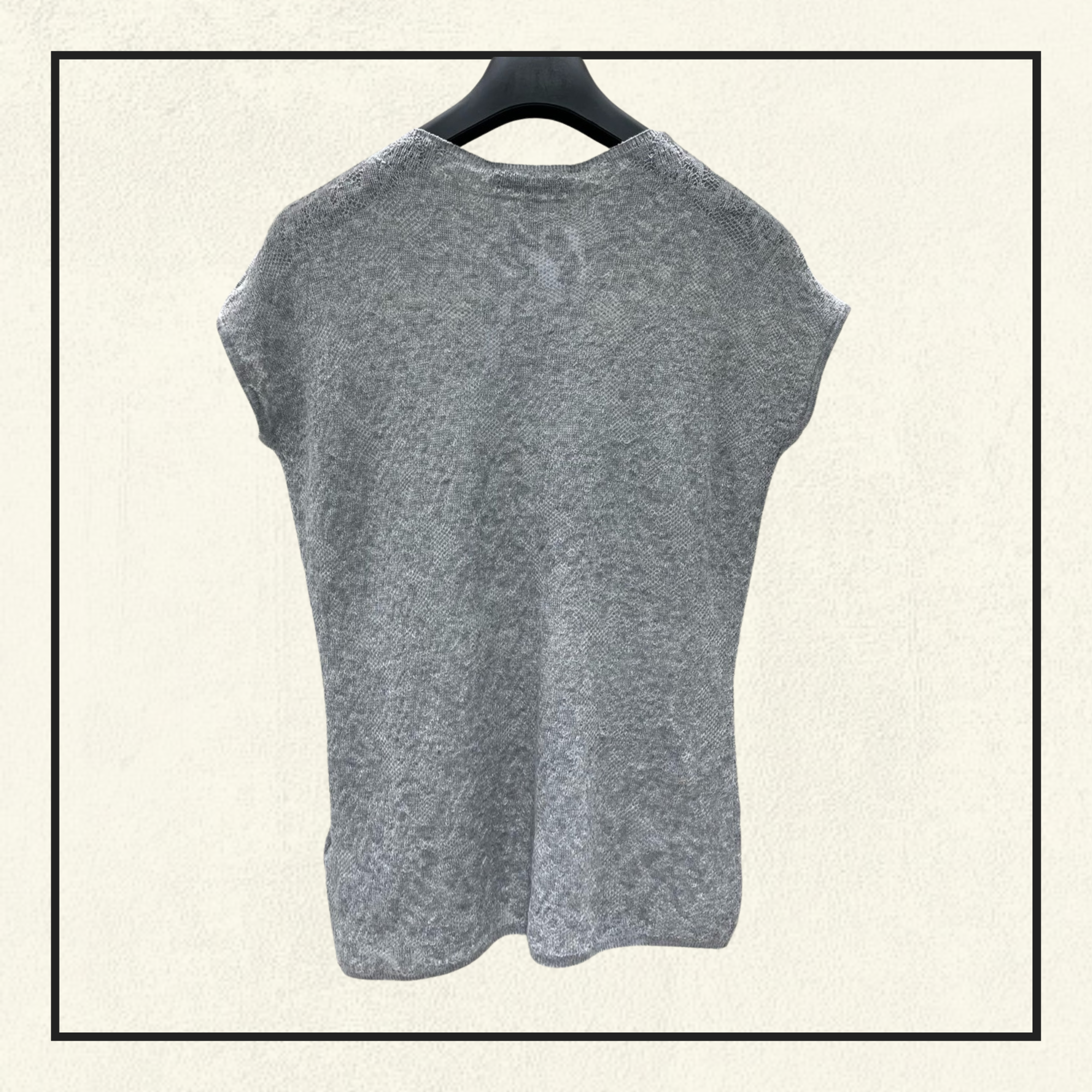 WOOL LACE DETAIL TOP