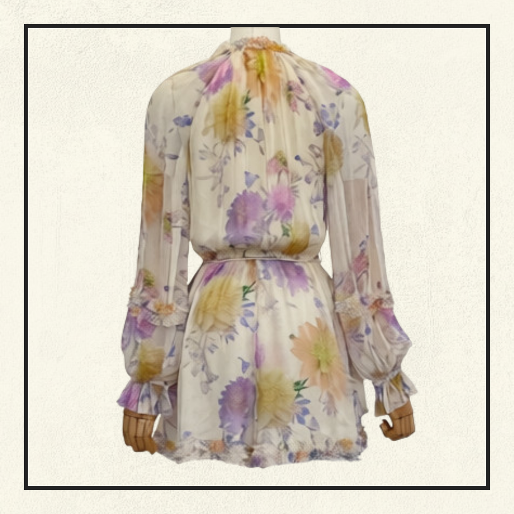 LUNA RUFFLE PLAYSUIT