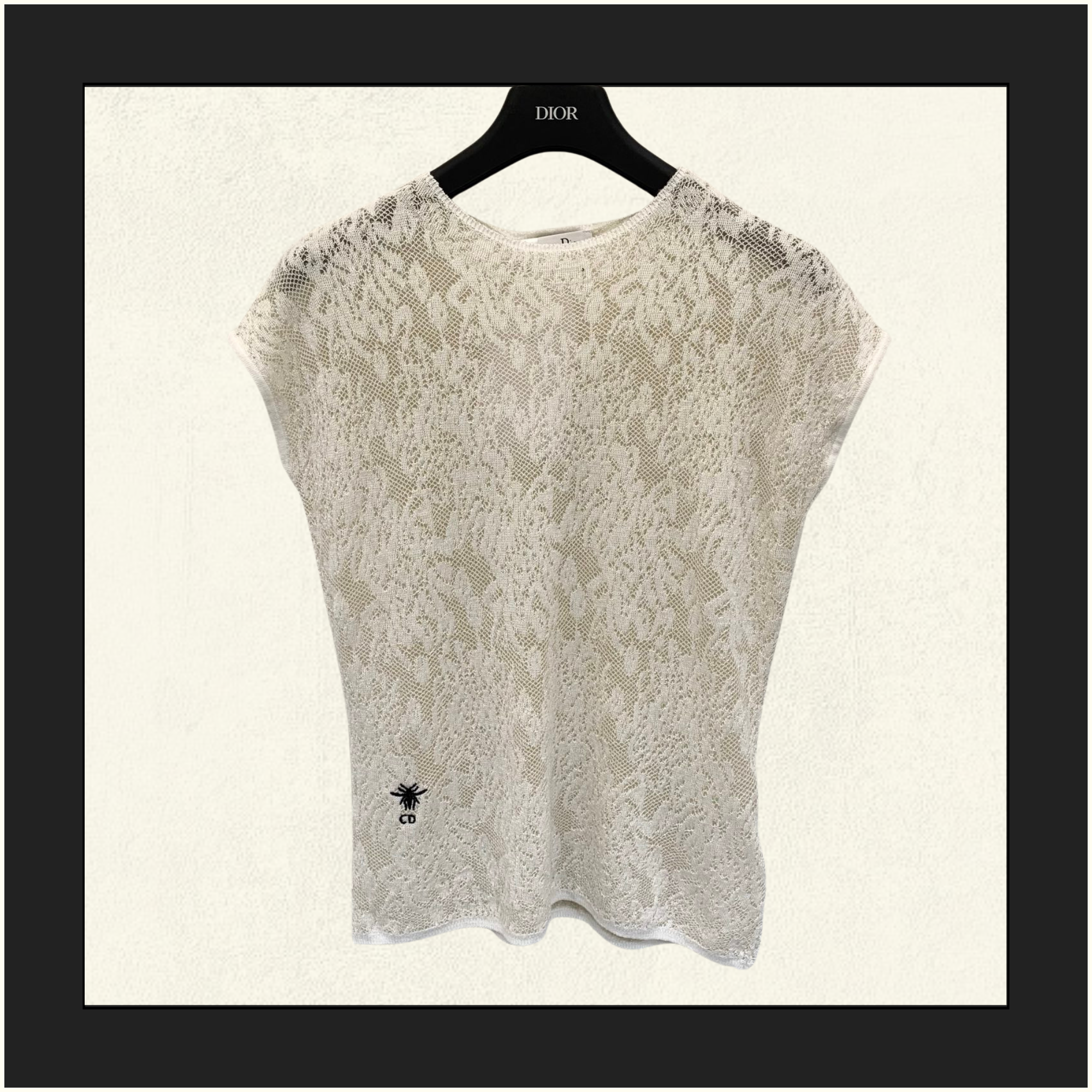 WOOL LACE DETAIL TOP