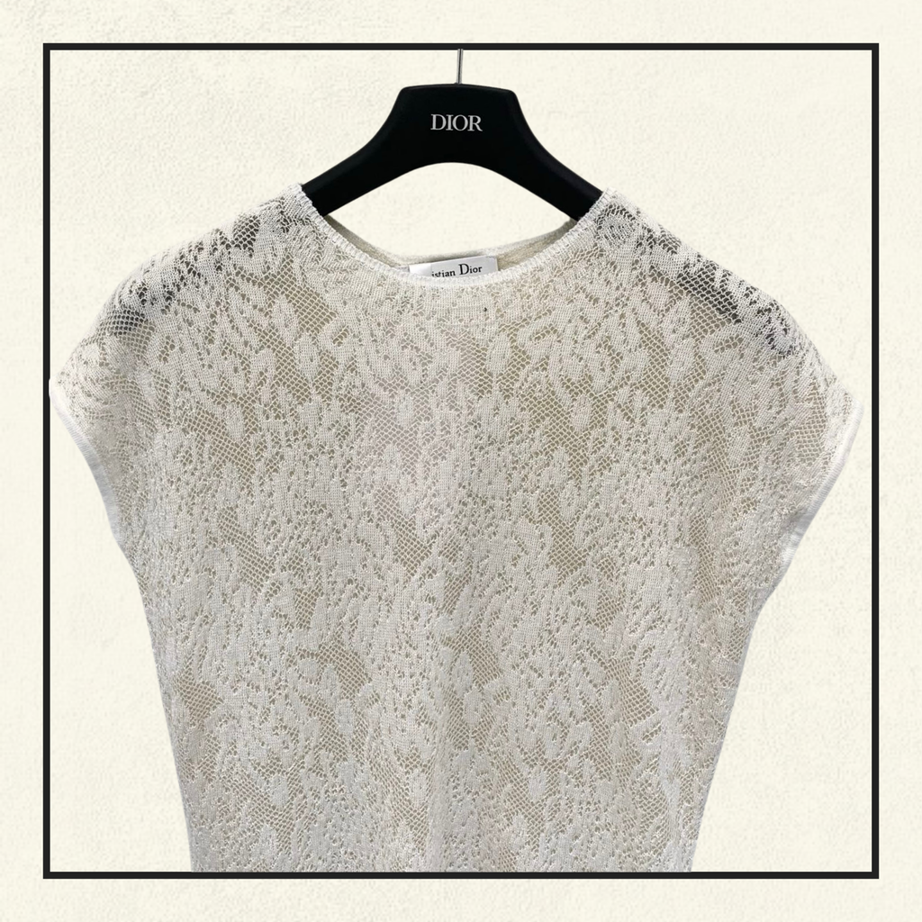 WOOL LACE DETAIL TOP