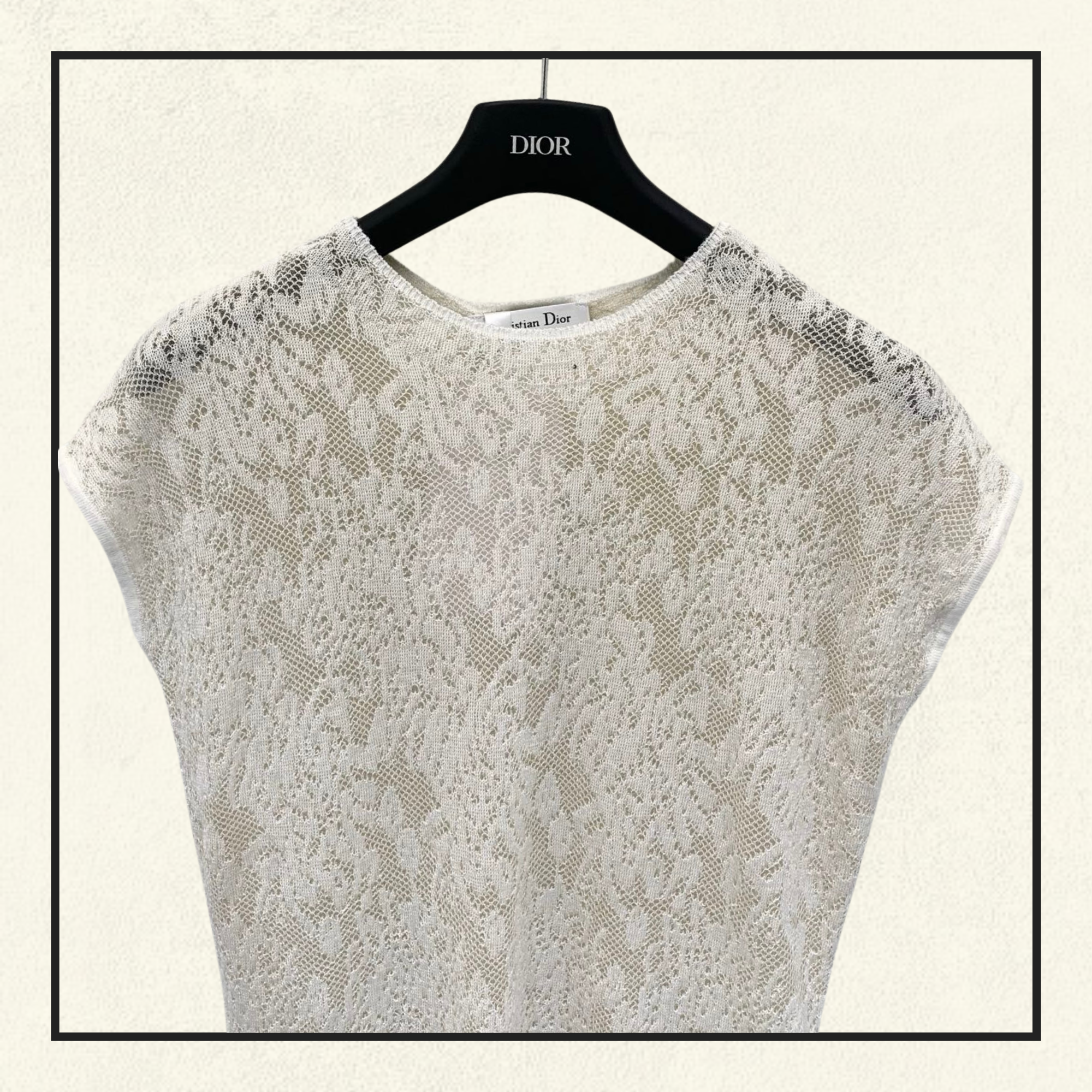 WOOL LACE DETAIL TOP