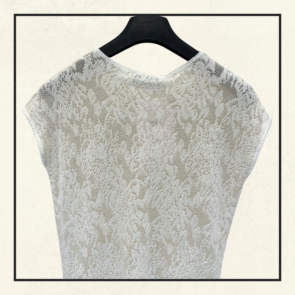 WOOL LACE DETAIL TOP