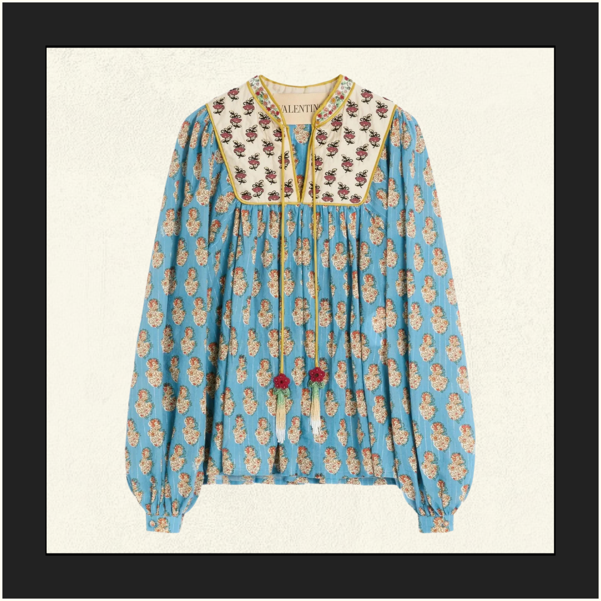 COTTON & LUREX TOP
