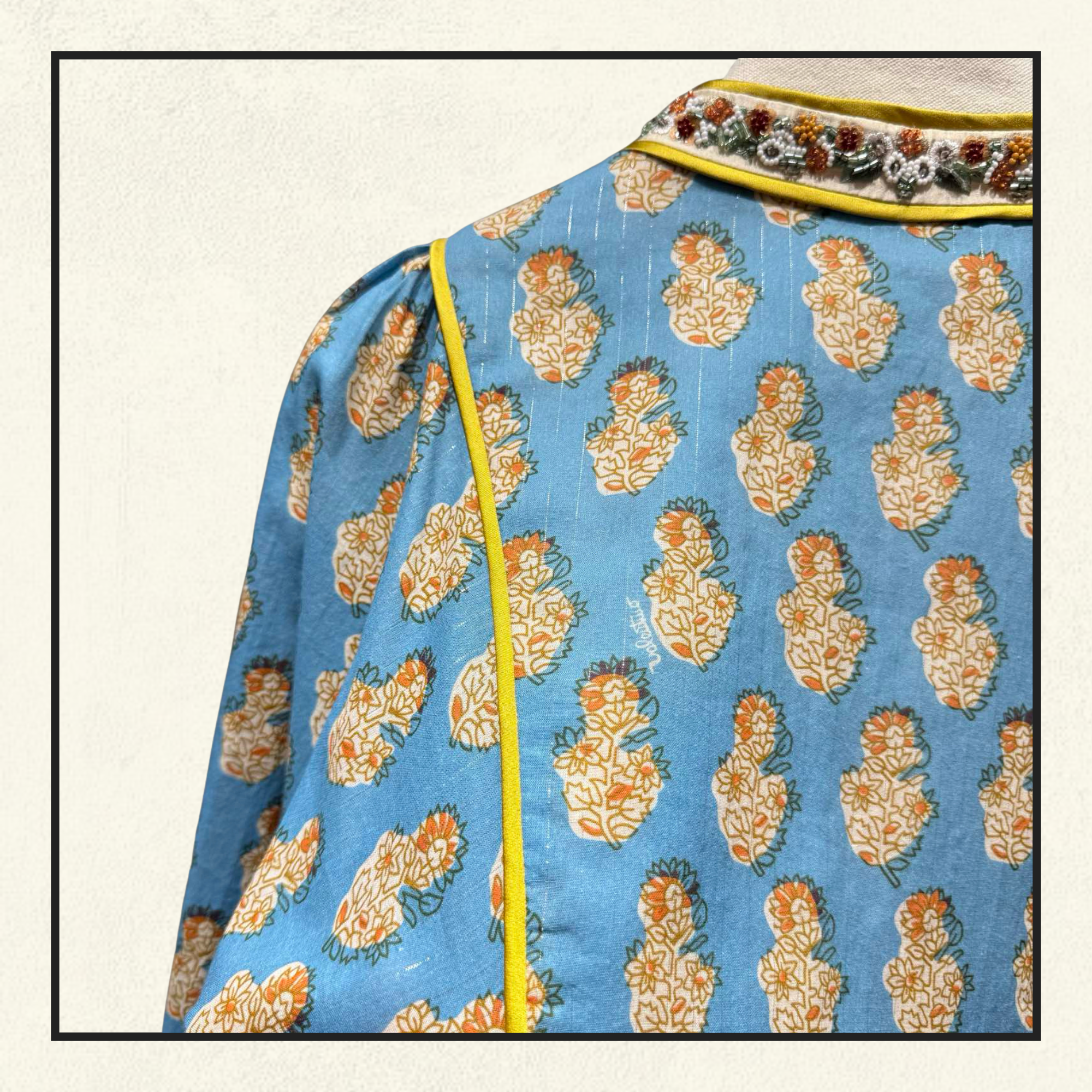 COTTON & LUREX TOP