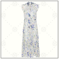 NATURA FLUTTER MIDI DRESS