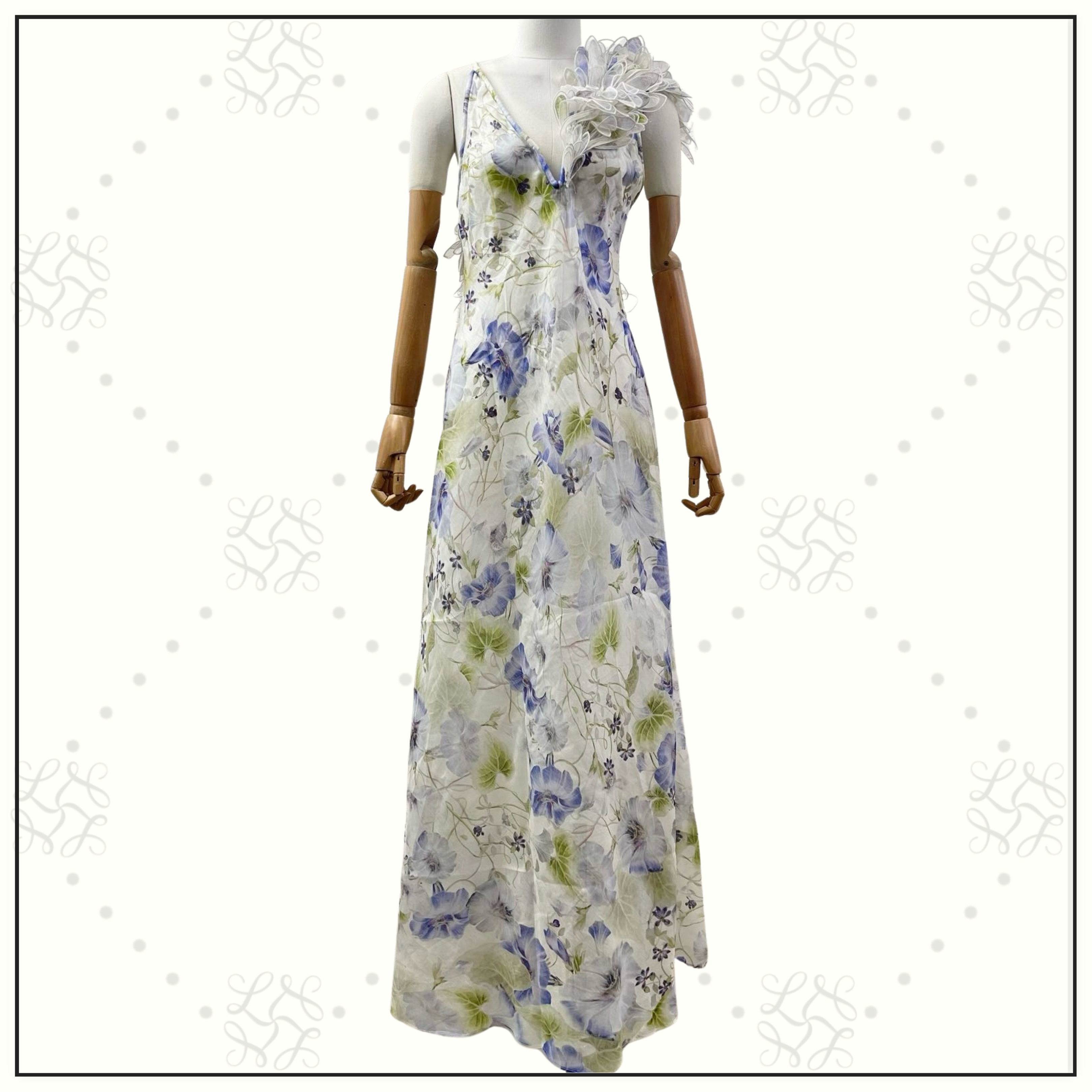 NATURA FEATHER SLIP GOWN