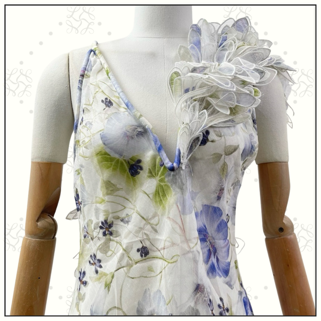 NATURA FEATHER SLIP GOWN