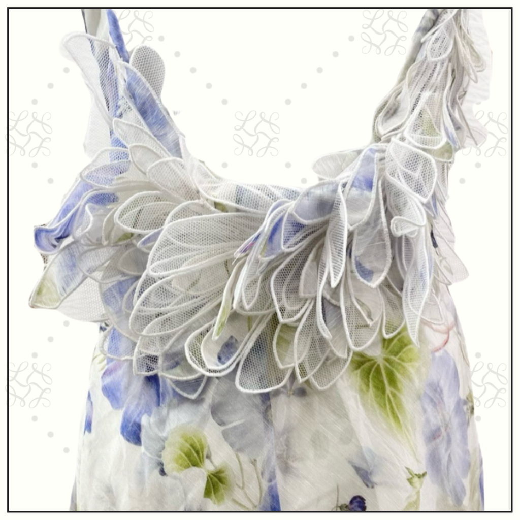 NATURA FEATHER SLIP GOWN