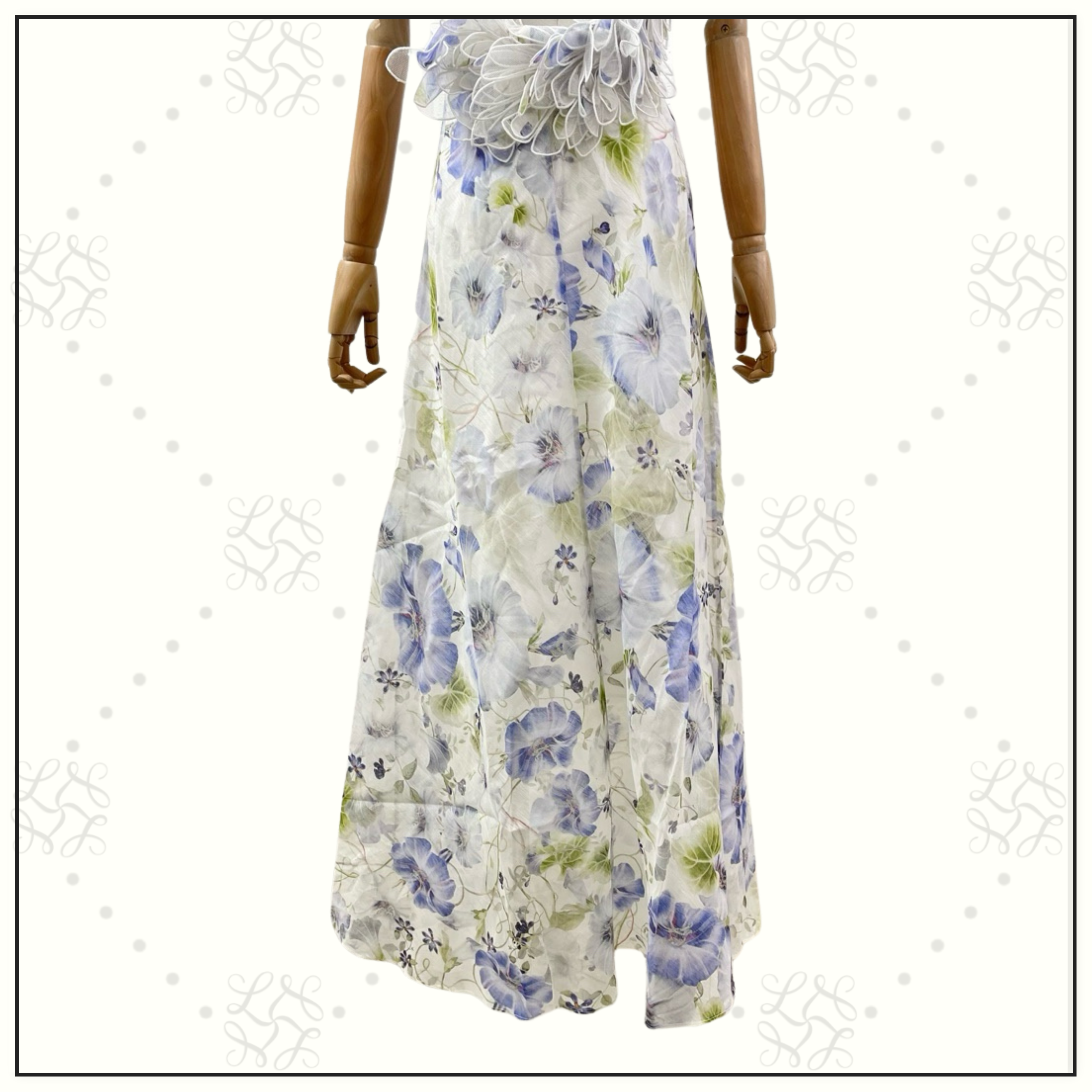 NATURA FEATHER SLIP GOWN