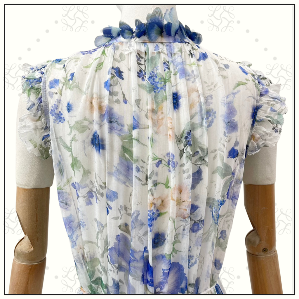 NATURA FLUTTER MIDI DRESS