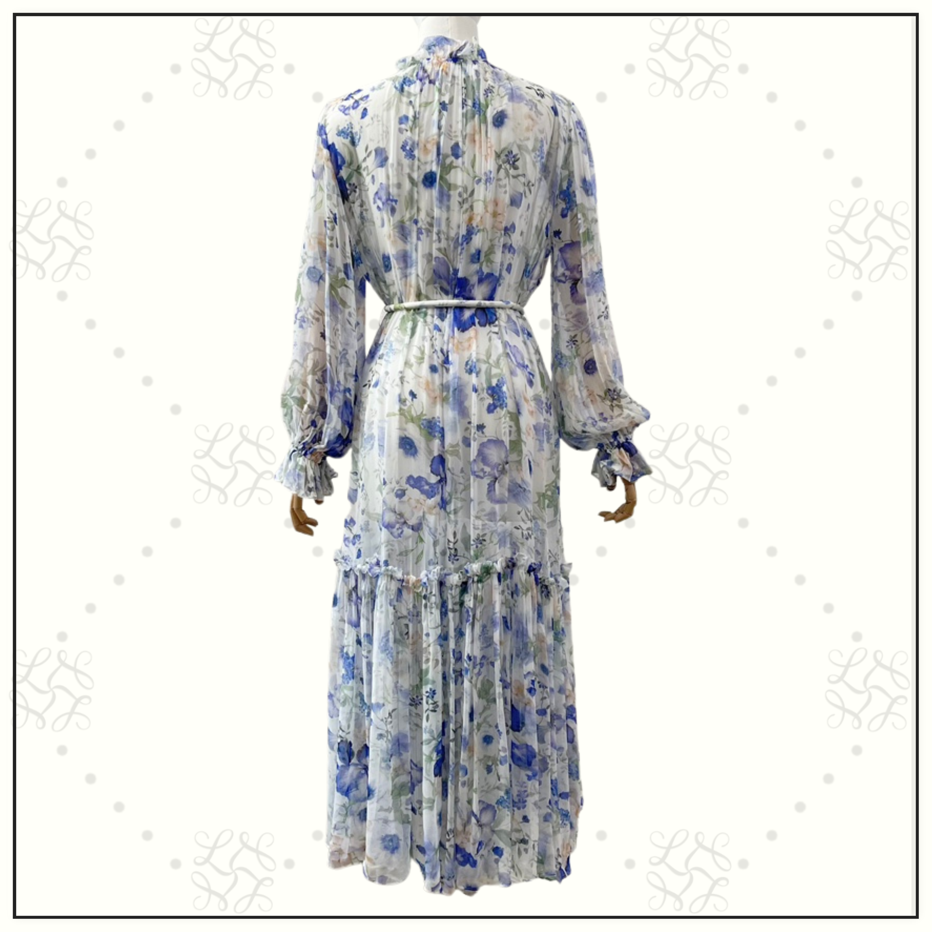 NATURA CREPON MIDI DRESS