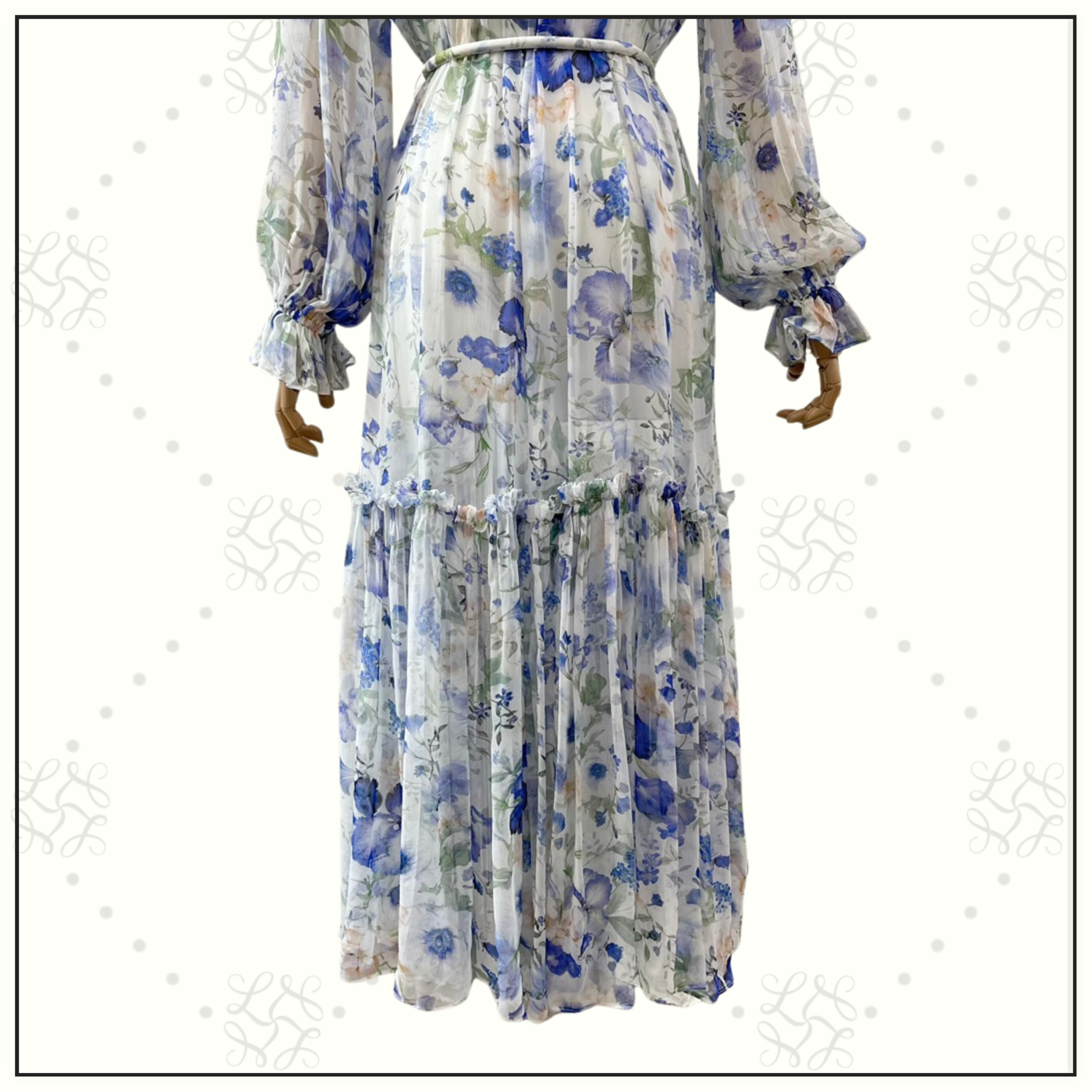 NATURA CREPON MIDI DRESS