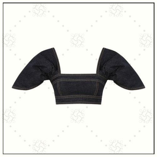 REBELLION DENIM BODICE & MIDI SKIRT