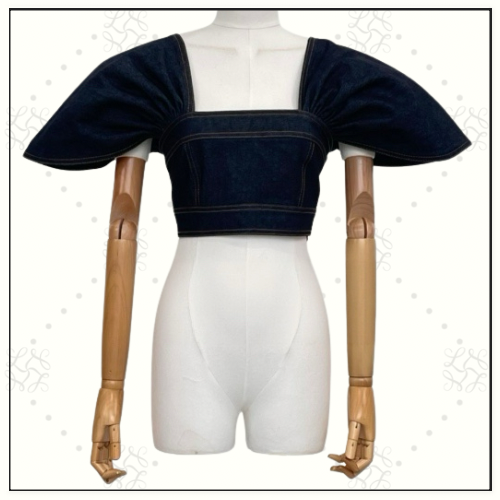 REBELLION DENIM BODICE & MIDI SKIRT