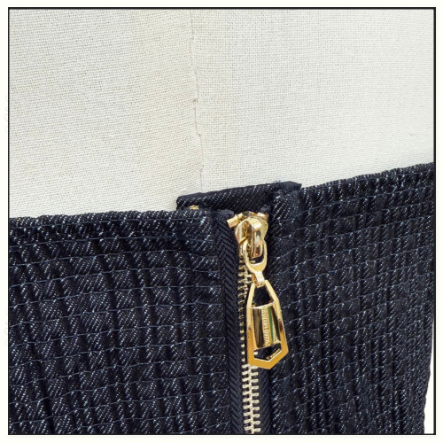 REBELLION DENIM BODICE & MIDI SKIRT