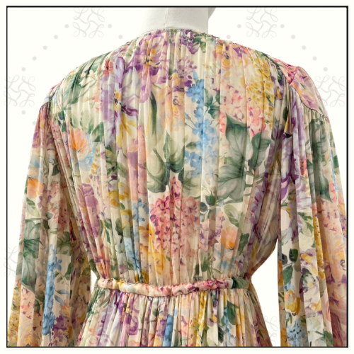 HALLIDAY GATHERED MAXI DRESS