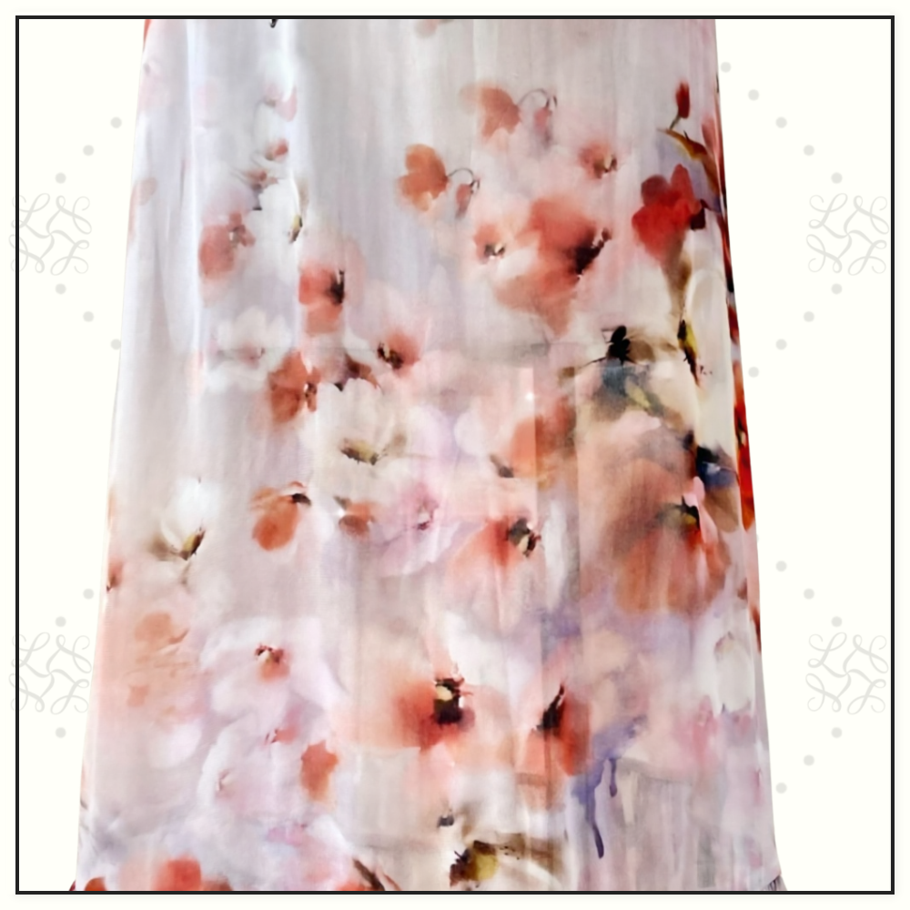 CRUSH FLUTTER MIDI DRESS