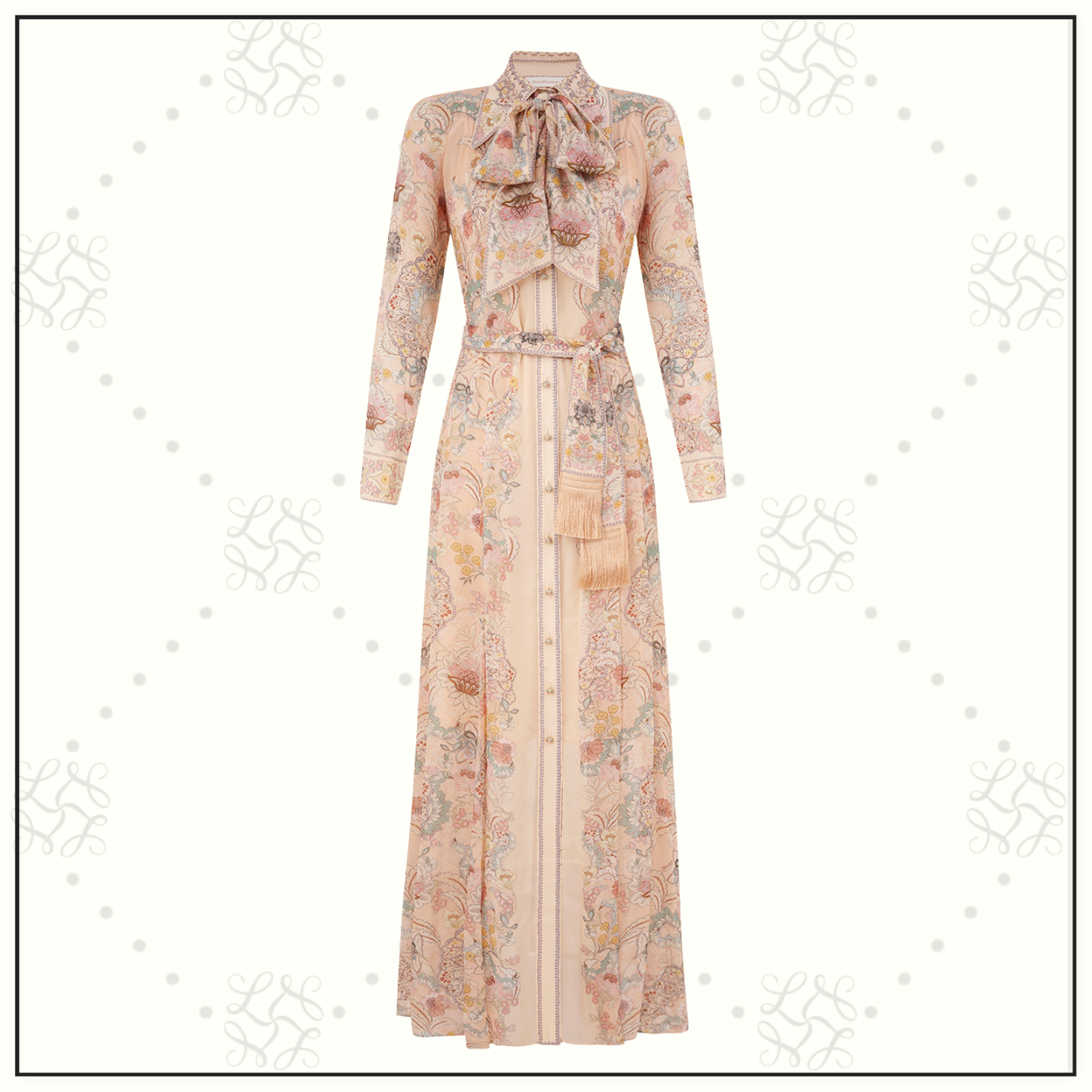 REBELLION PUSSYBOW SHIRT DRESS