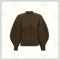 HYPNOTIC WOOL CABLE KNIT SWEATER