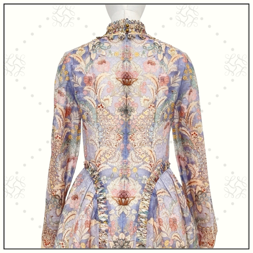 REBELLION BEADED MIDI DRESS