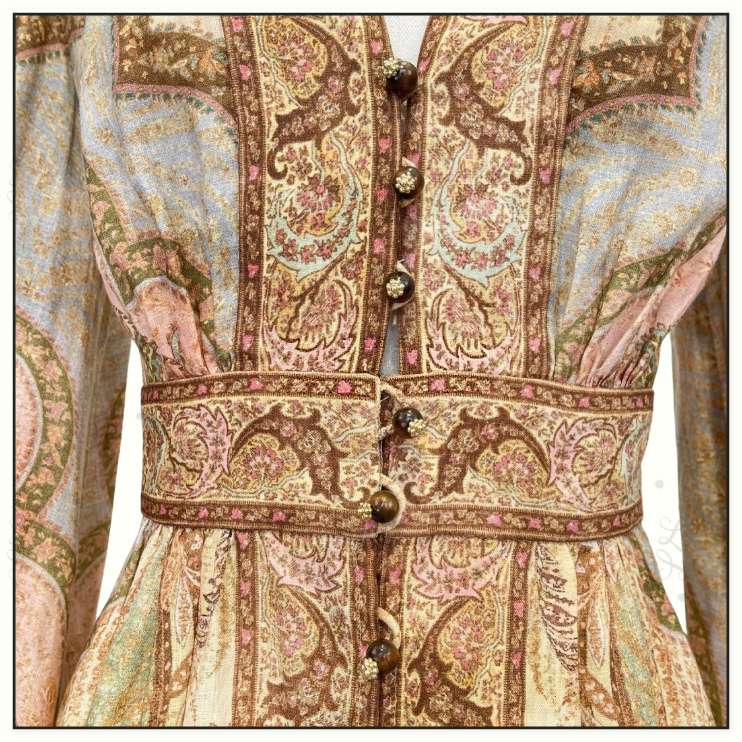 WANDERLUST PLUNGE MIDI DRESS