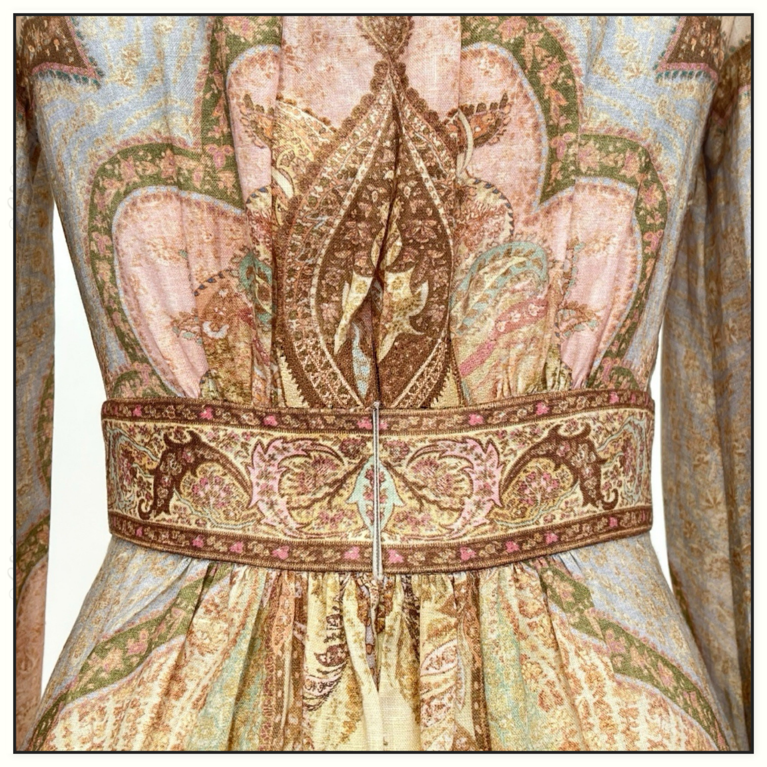 WANDERLUST PLUNGE MIDI DRESS