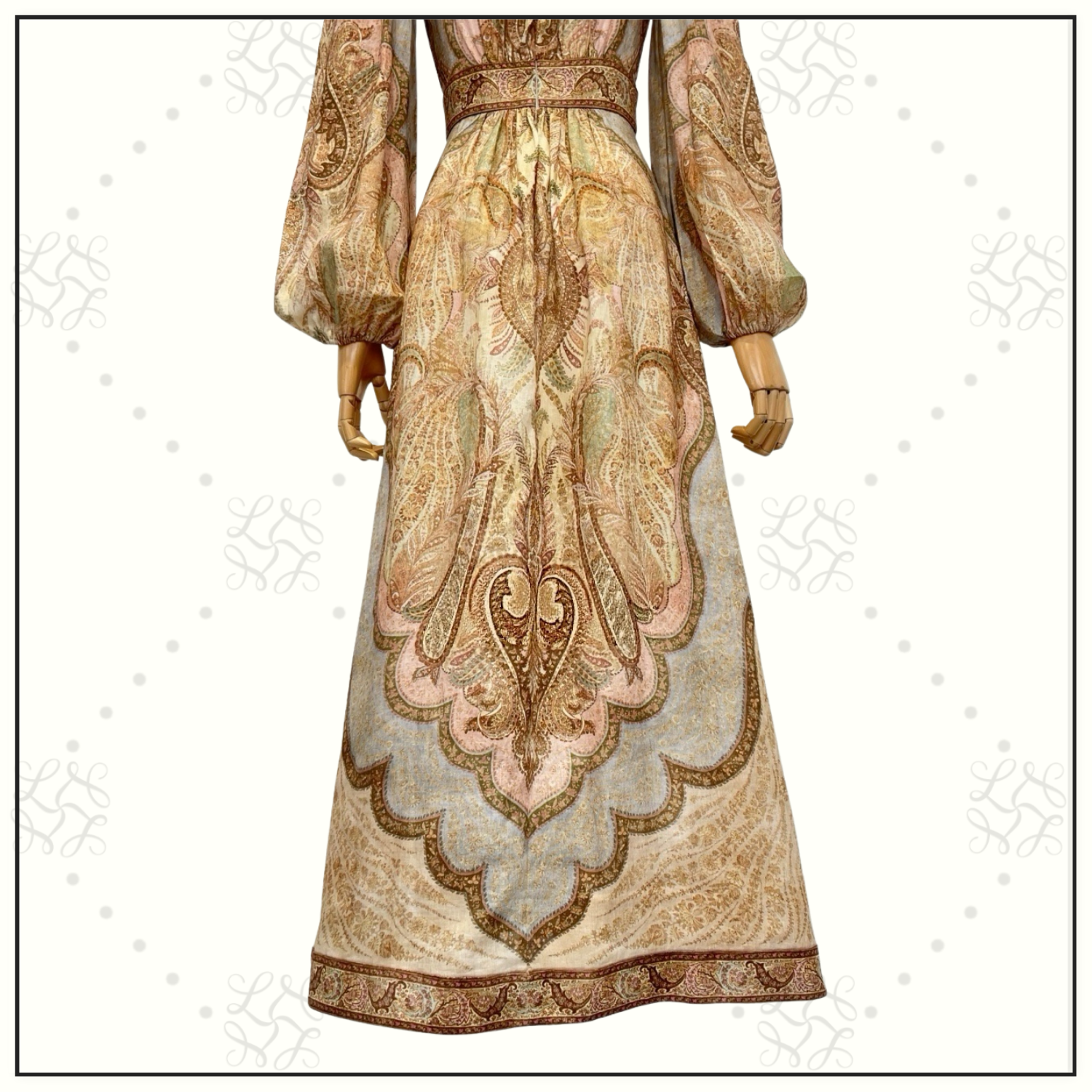 WANDERLUST PLUNGE MIDI DRESS