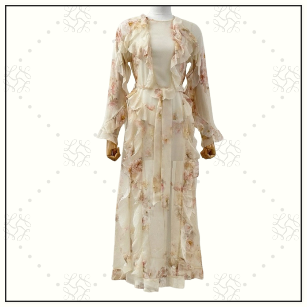 HYPNOTIC FRILL MAXI DRESS