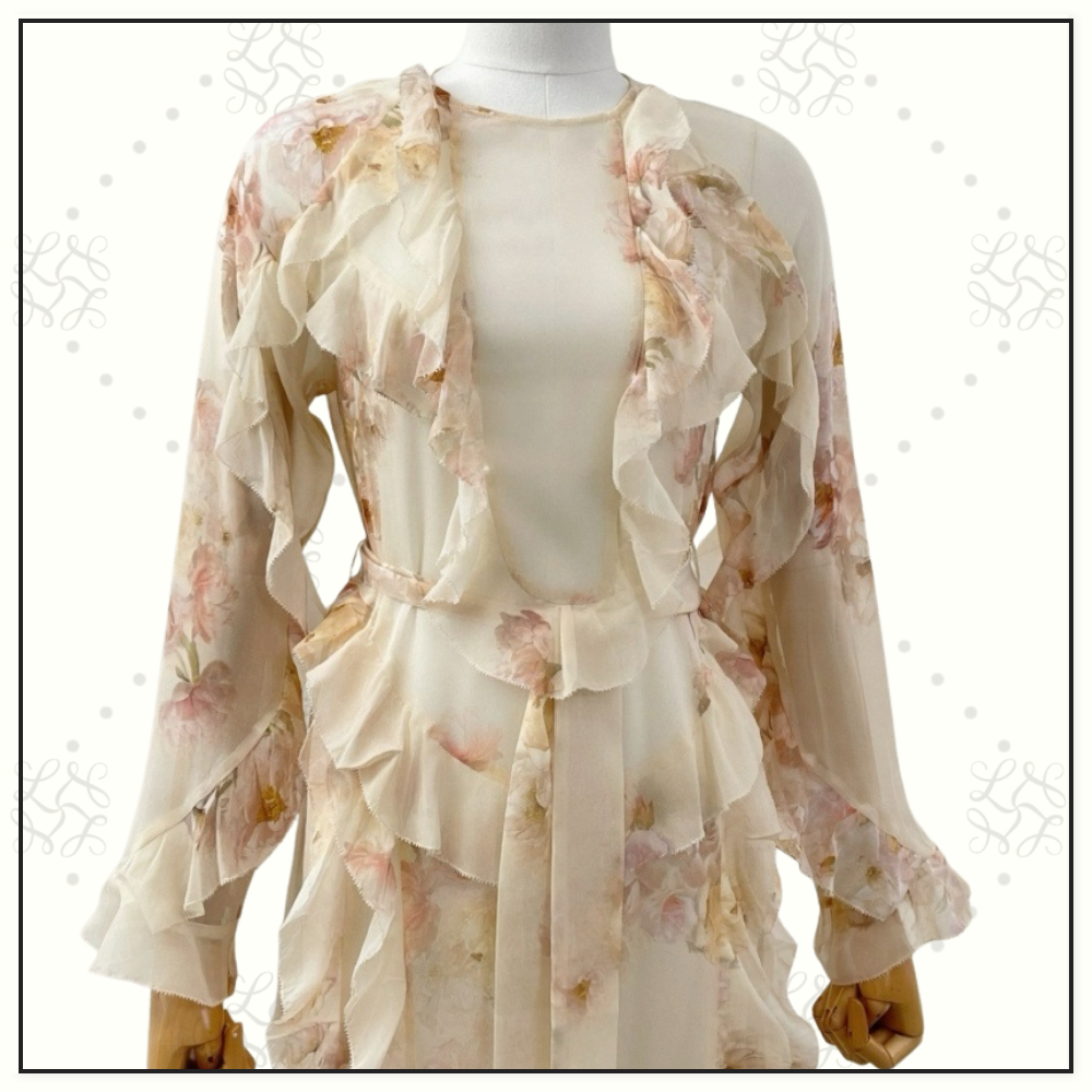 HYPNOTIC FRILL MAXI DRESS