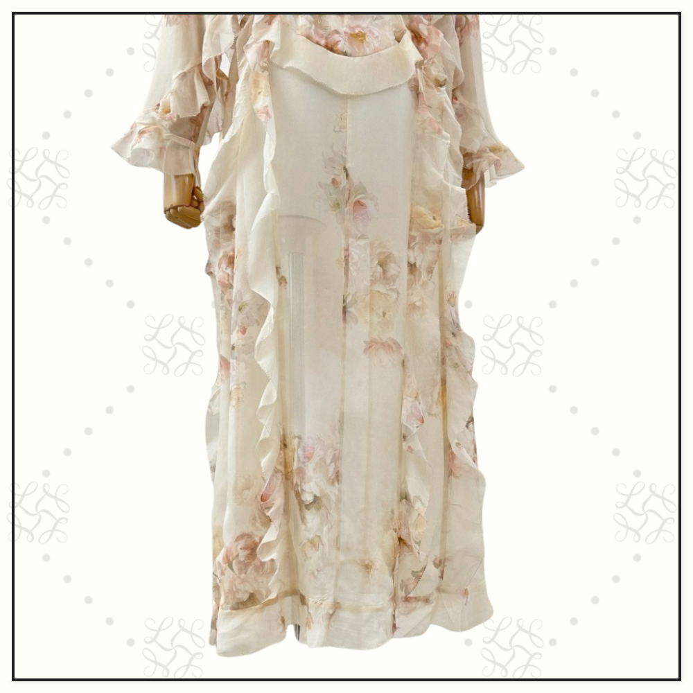 HYPNOTIC FRILL MAXI DRESS